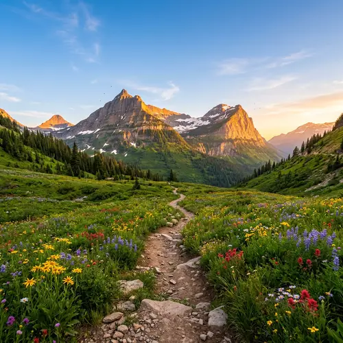Tranquil Mountain Landscape - Inspiring Nature Views
