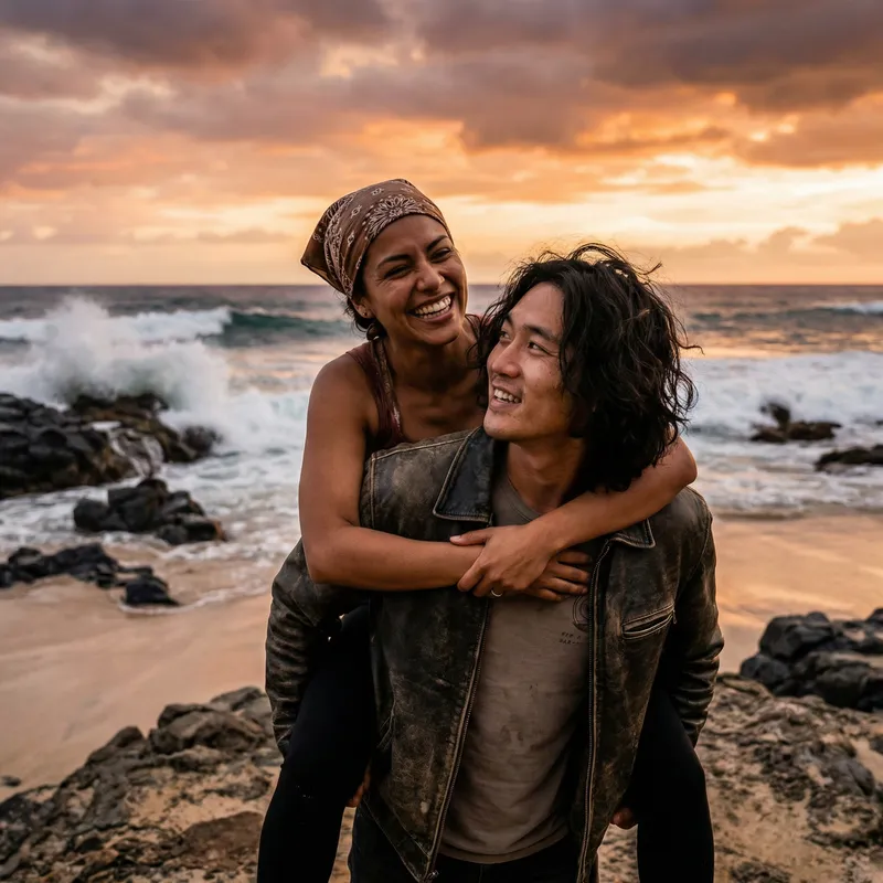 Beauty and Strength: A Love Story by the Beach