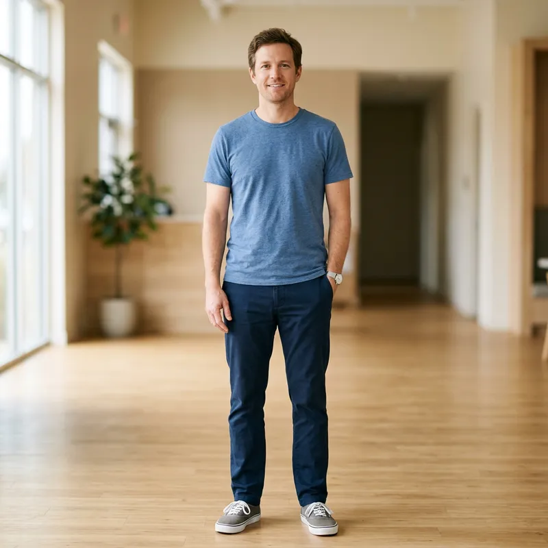 Approachable Caucasian Man | Casual & Relaxed Pose Approachable Caucasian Man | Casual & Relaxed Pose