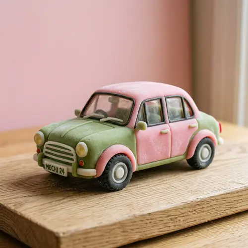 Mochi Car: A Unique Conceptual Art Piece