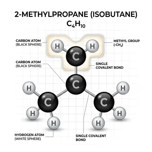 2-Methylpropane Chemical Compound: Molecular Structure & Properties