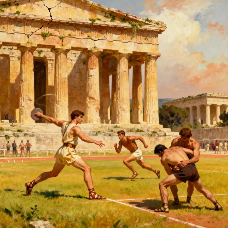 Olympia: Ancient Temples & Athletic Competitions