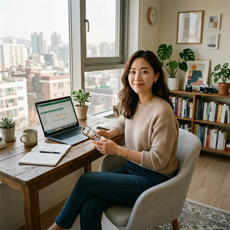 Trendy Home Office Style for Young Brand Marketers