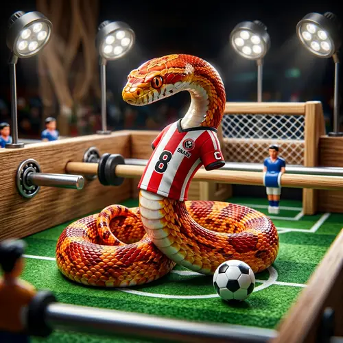 Foosball Player Snake: A Unique Game Concept