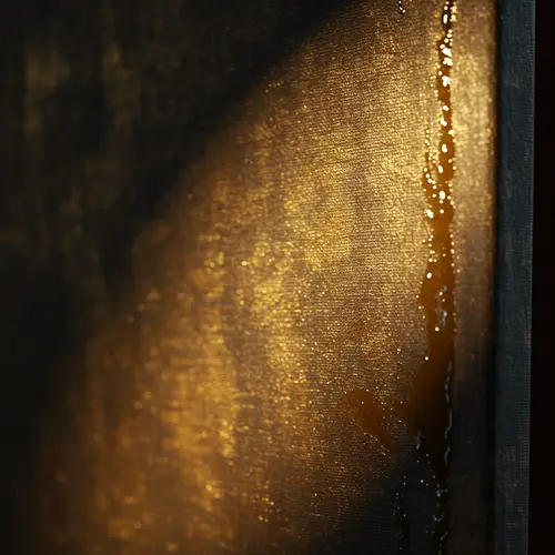 Textured Canvas with Grease Backing