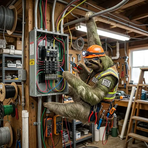 The Electrician Sloth: A Unique Character