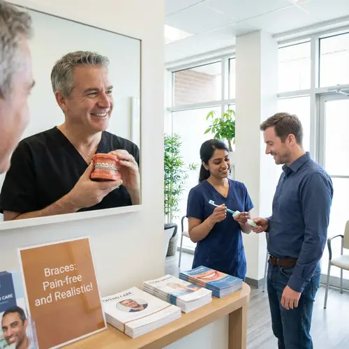 Pain-free and Realistic Braces | Dentist's Office Showcase