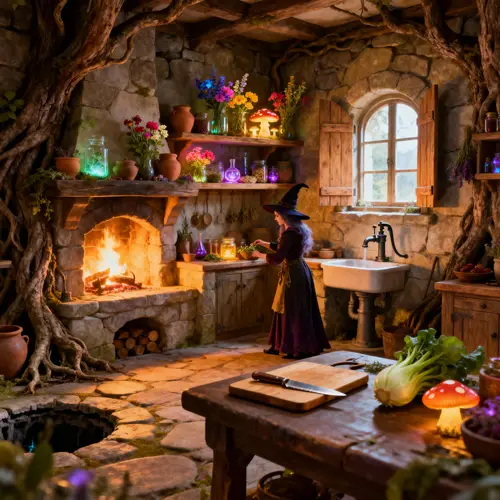 Enchanting Good Witch's Kitchen Design