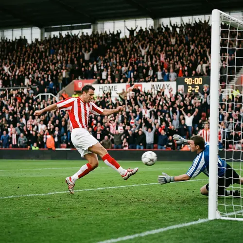 Professional Soccer Player in High-Velocity Shot | Goal SCENE