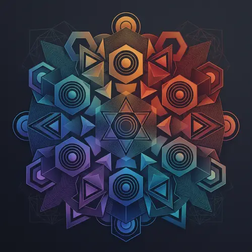 Symmetrical Geometric Shapes | Abstract Perfectionism