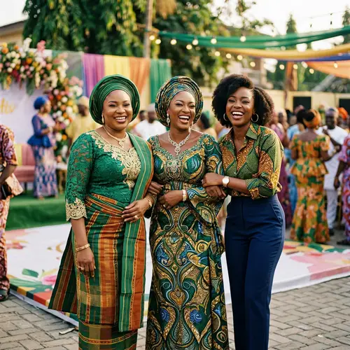 Joyful Moments: Nigerian Women's Friendship