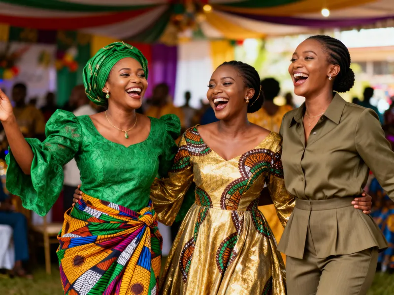 Joyful Moments: Nigerian Women's Friendship
