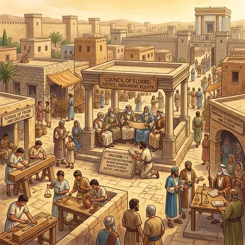 Wisdom and Justice in an Ancient Society | Proverbs 1:3 Context