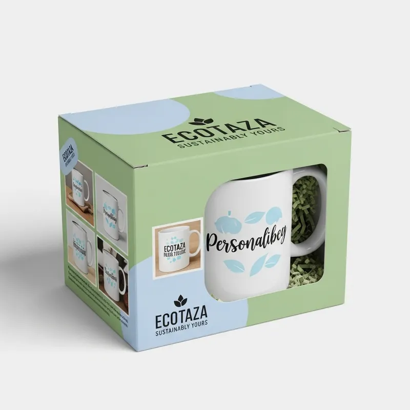 EcoTaza: Custom Eco-Friendly Mug Packaging Design EcoTaza: Custom Eco-Friendly Mug Packaging Design