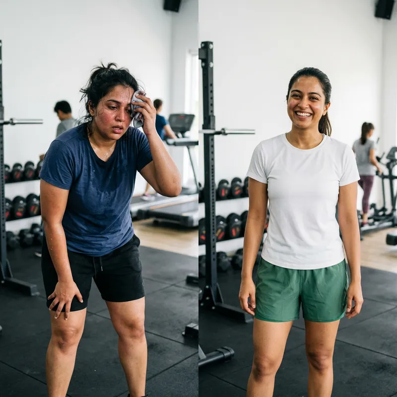 Transformative Fitness Journey: From Struggle to Strength