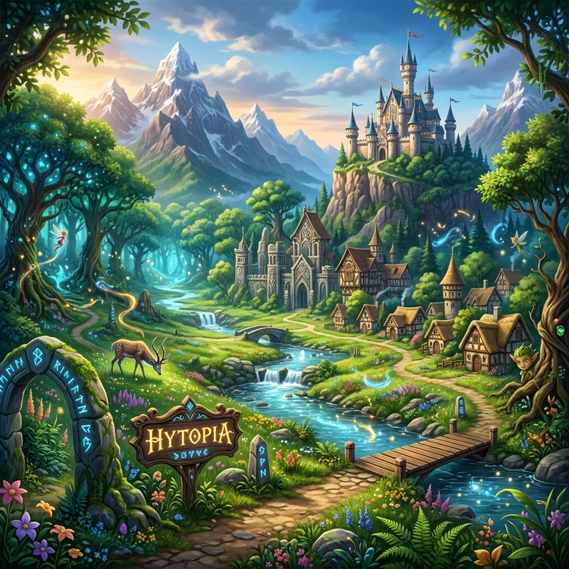 Hytopia: Enchanting Game World Visuals