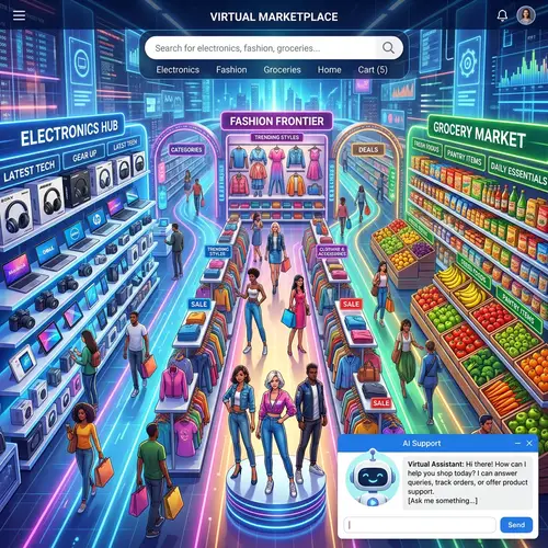 Online Shopping Store - Electronics, Fashion, Groceries