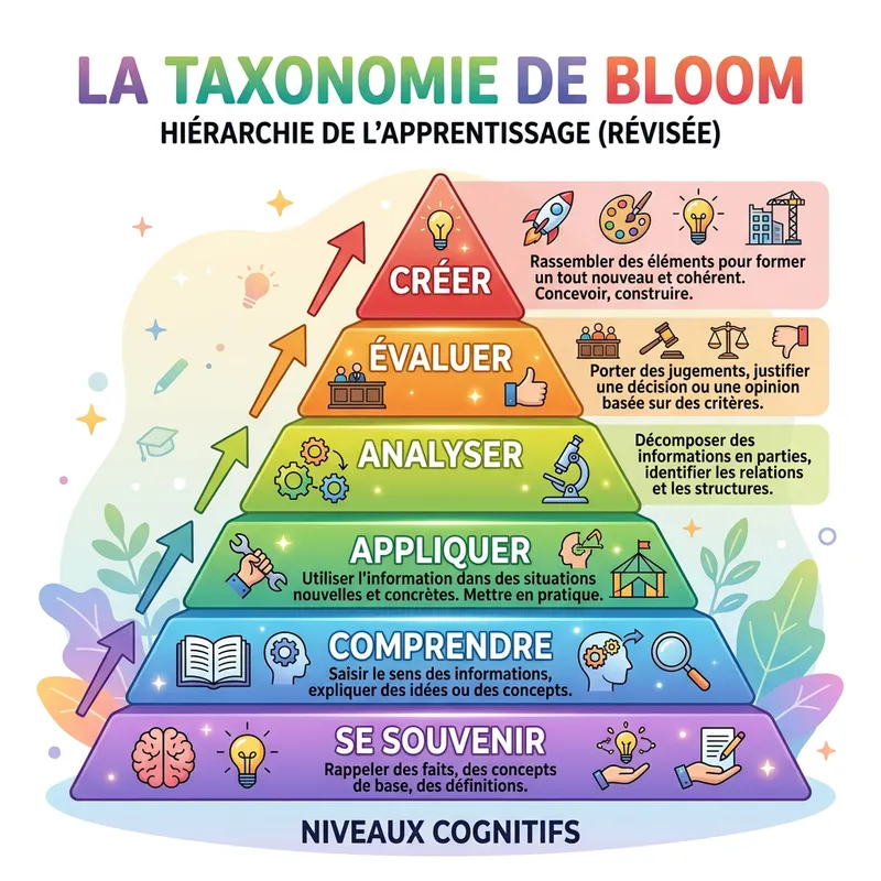 French Bloom's Taxonomy Schema