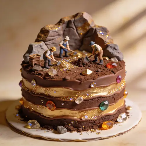 Artisanal Mining Cake: A Masterpiece of Edible Art