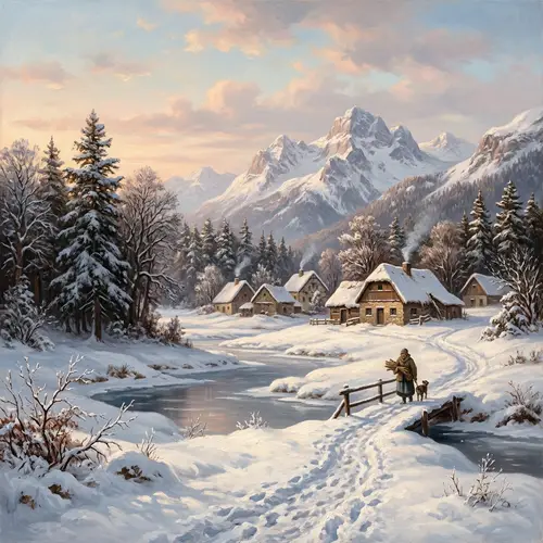 Classic Style Winter Landscapes