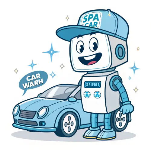 Create a Mascot for Spa Car Vehicle Detailing