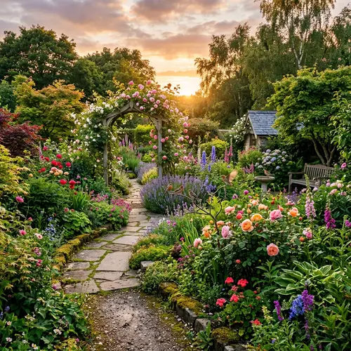 Tranquil Garden Oasis | Nature's Serene Haven