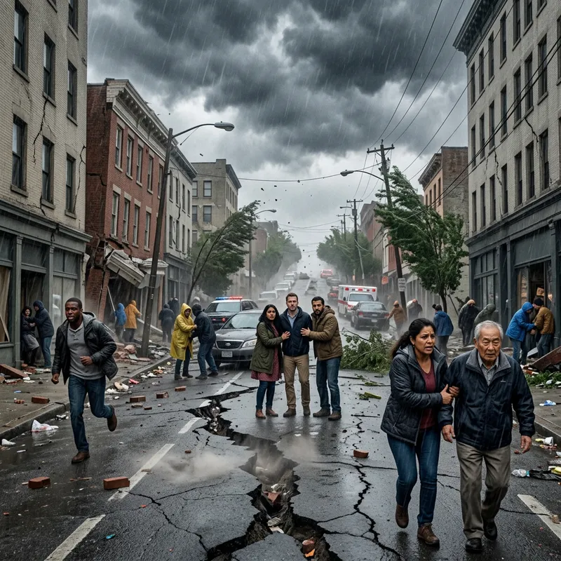 Earthquake and Storm: Nature's Fury Unleashed Earthquake and Storm: Nature's Fury Unleashed