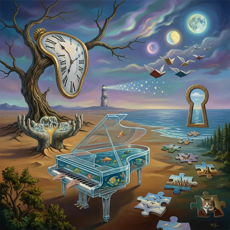 Políticos, Surrealismo Art: Explore Concept of Distorted Reality