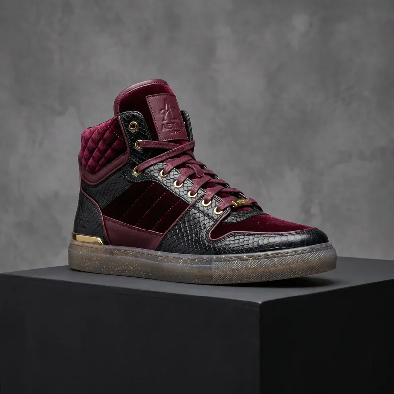 Jordan x Gucci High-Top Basketball Sneaker Design