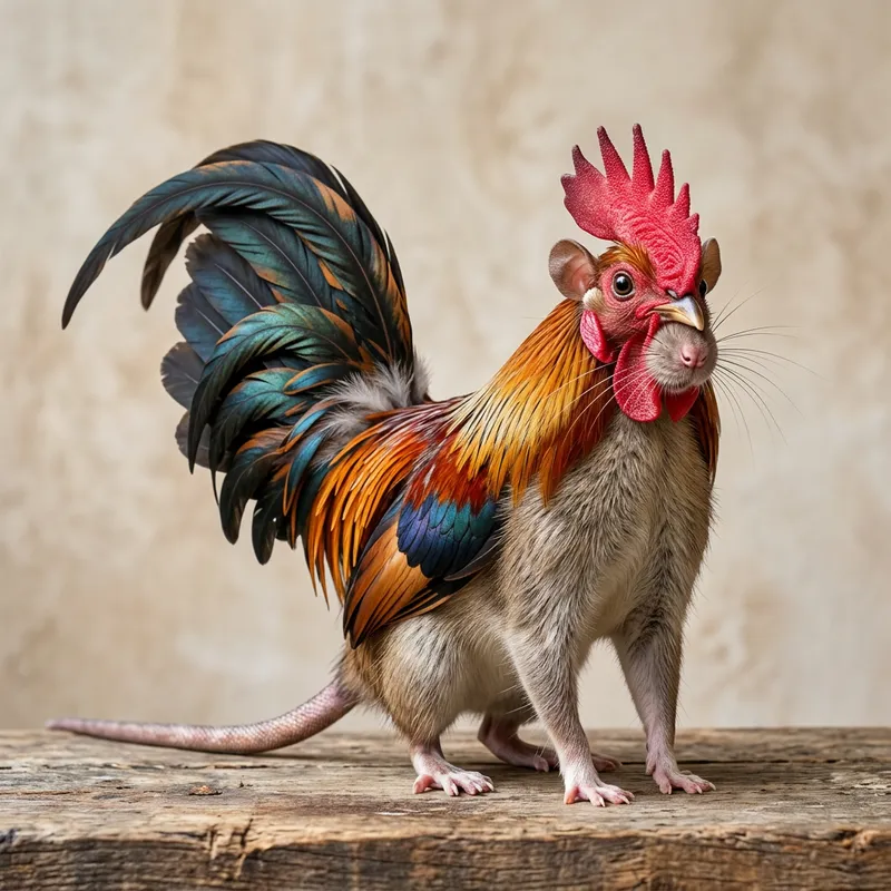 Rooster Rat Chimera: Son of a Rooster and a Rat