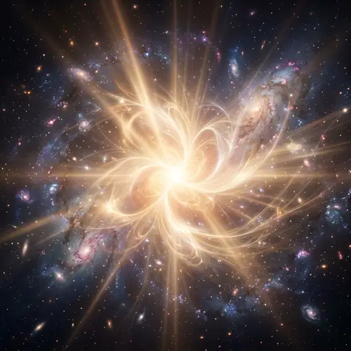 Divine Entity Radiant Light | Symbol of Omnipotence & Benevolence