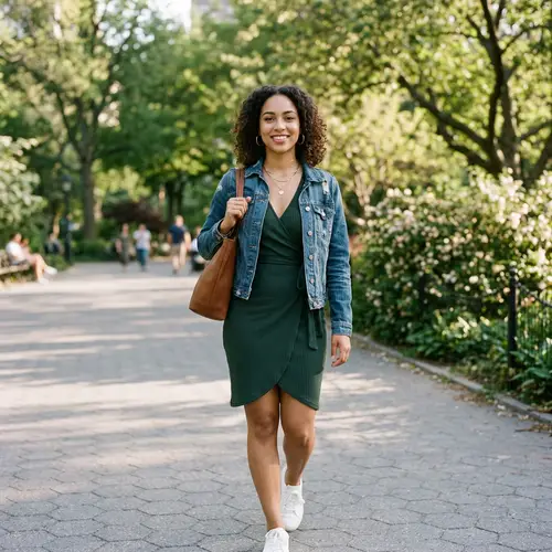 Stunning Biracial Woman with Beautiful Figure