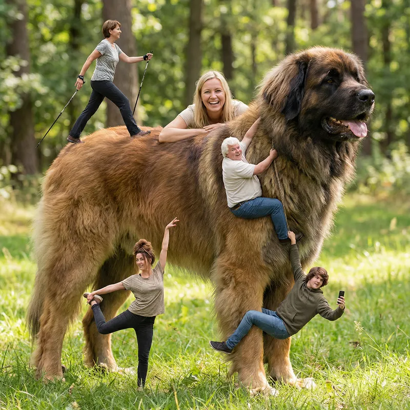 Fluffy Dog Adventures: Fun in the Forest