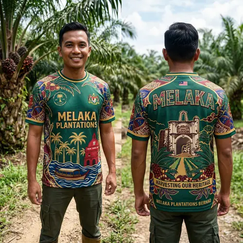 Melaka-Themed Jersey Shirts for Plantation Companies