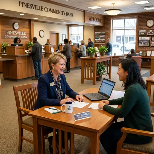 Welcoming Local Bank Experience | Friendly Service
