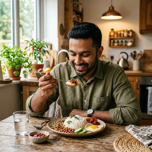 Delicious Coconut Rice | Aromatic Dish | Home Kitchen Scene