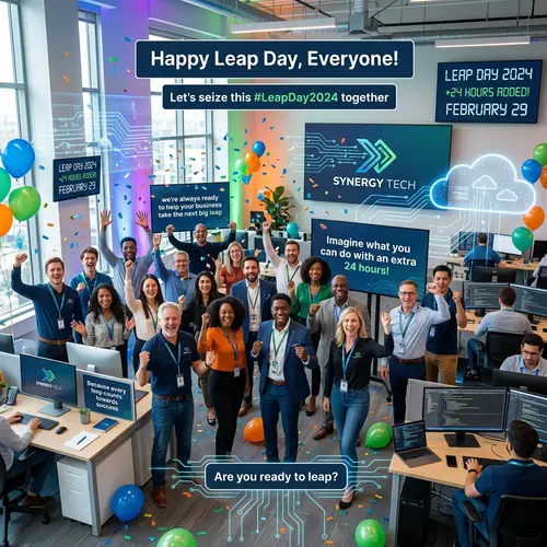 Celebrate Leap Day 2024 with Macrosoft Inc | Seize the Extra Day for Success