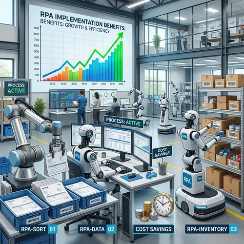 Robotic Process Automation (RPA) Implementation | Efficiency and Orderliness