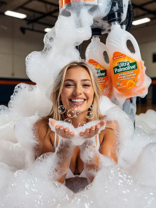 Exciting Foam Party Photoshoot Experience