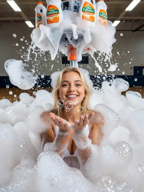Bubbly Foam Party Photoshoot - Fun & Flirty