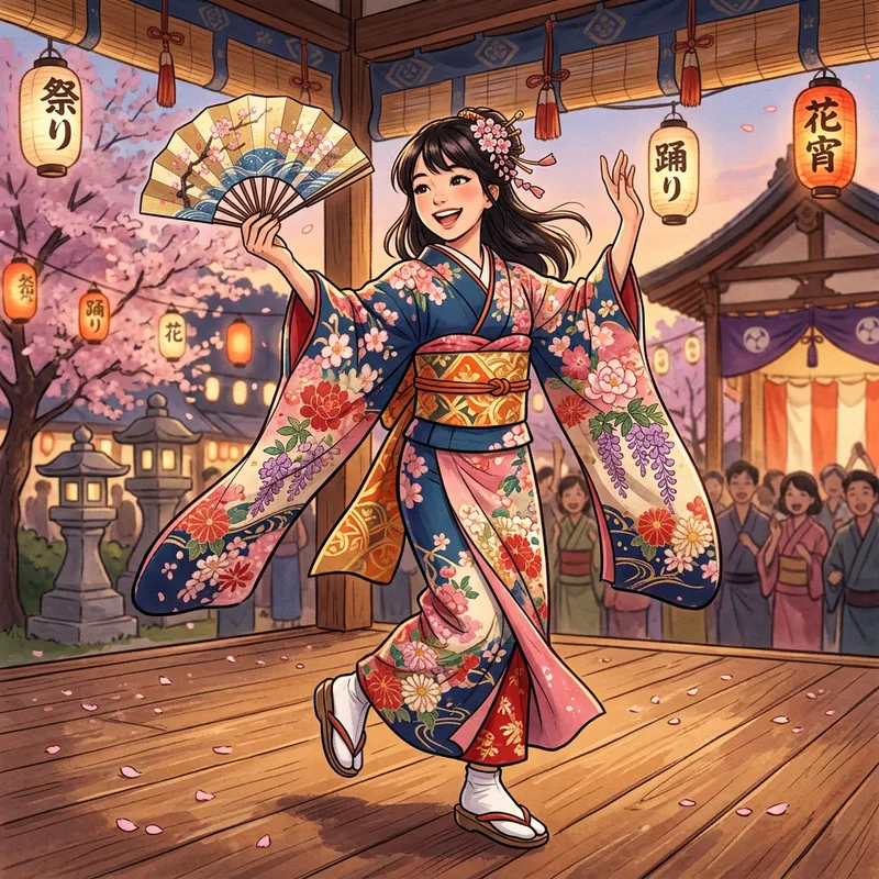 Beautiful Traditional Japanese Dance by Momoko Sano