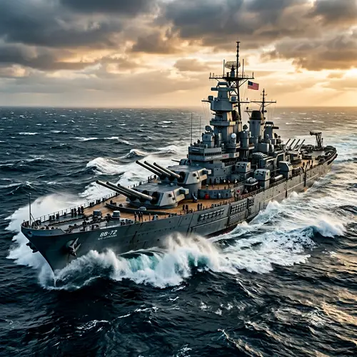 USS Leviathan: Futuristic Battleship Design