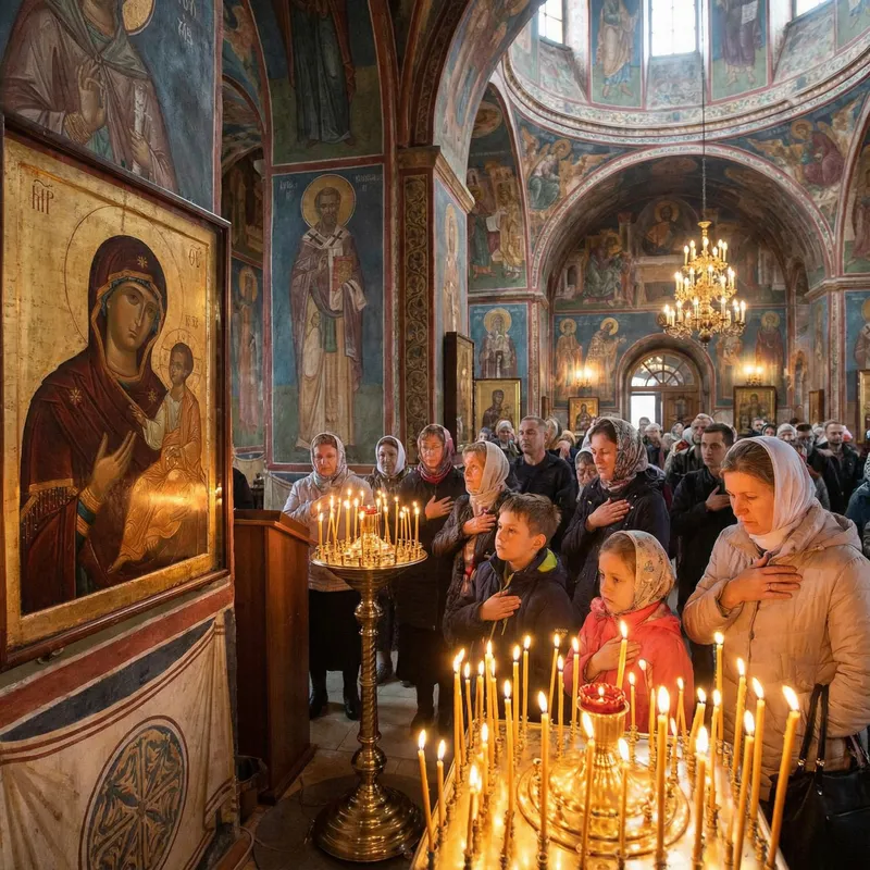 Prayers in an Orthodox Church Prayers in an Orthodox Church