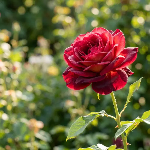 Captivating Radiant Rose - Deep Burgundy to Vibrant Red