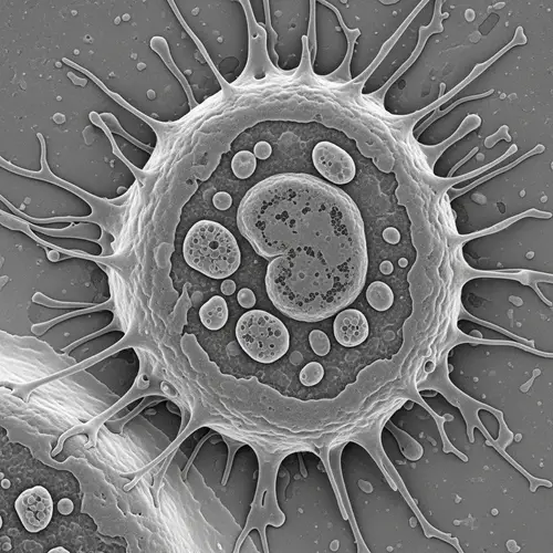 Macrophage with Filopodia: A Cellular Insight