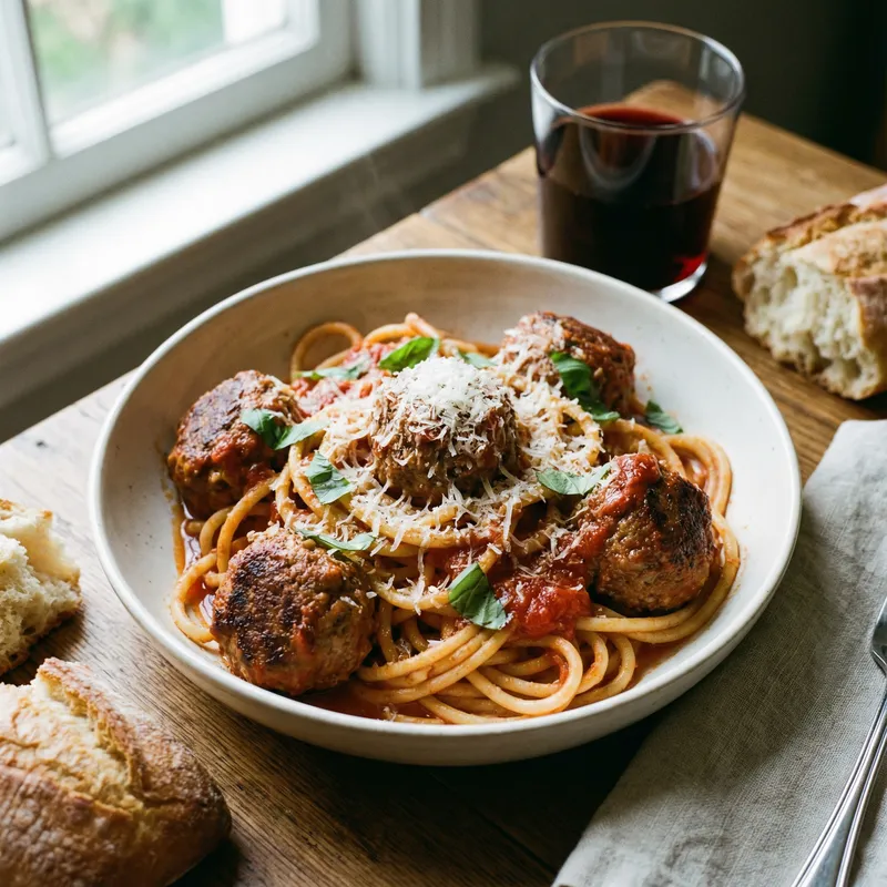 Delicious Spaghetti and Meatballs Recipe Delicious Spaghetti and Meatballs Recipe