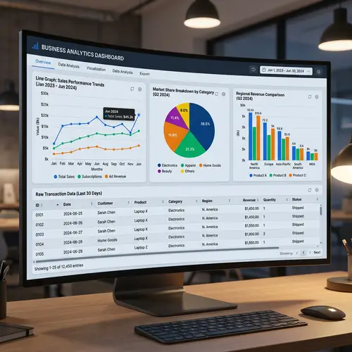 Interactive Dashboard for Data Analysis