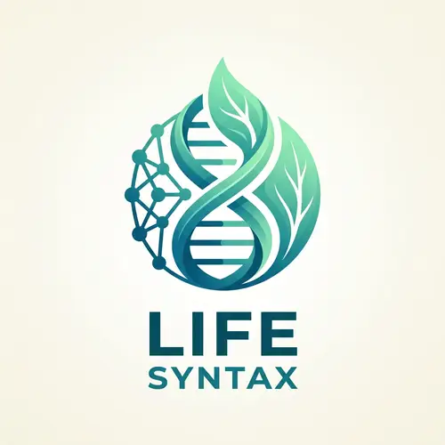 Life Syntax Logo Design: Harmony & Flow