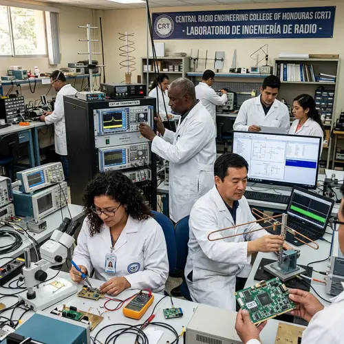 Central Radio Engineering College of Honduras: Radio Engineering Laboratory Insights