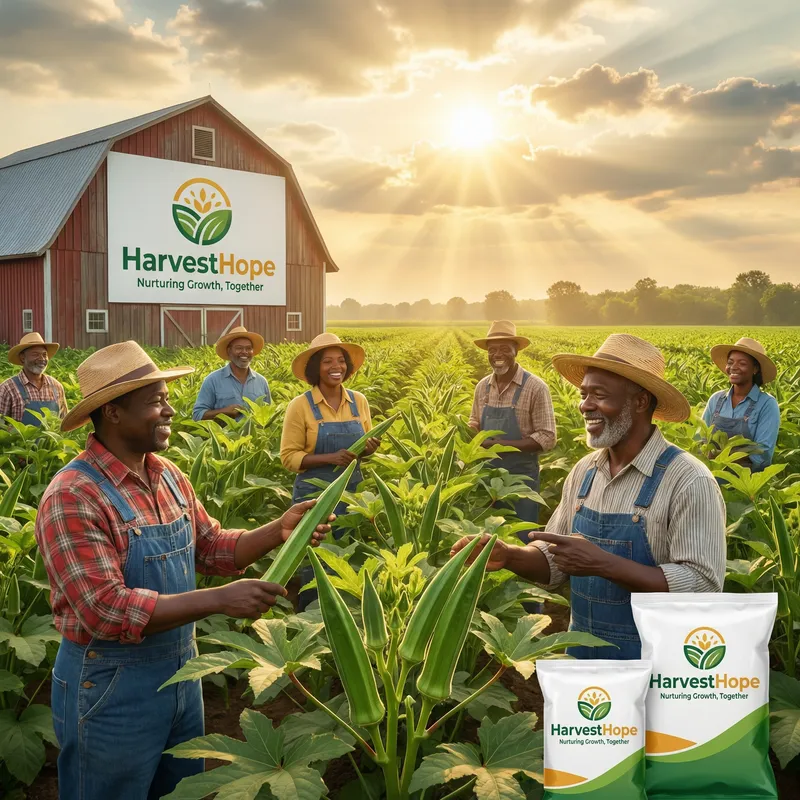 Willowood Brand SL: Happy Farmers Enriched by Optimal Okra Crop Success